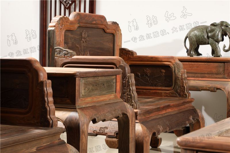 荷花宝座沙发